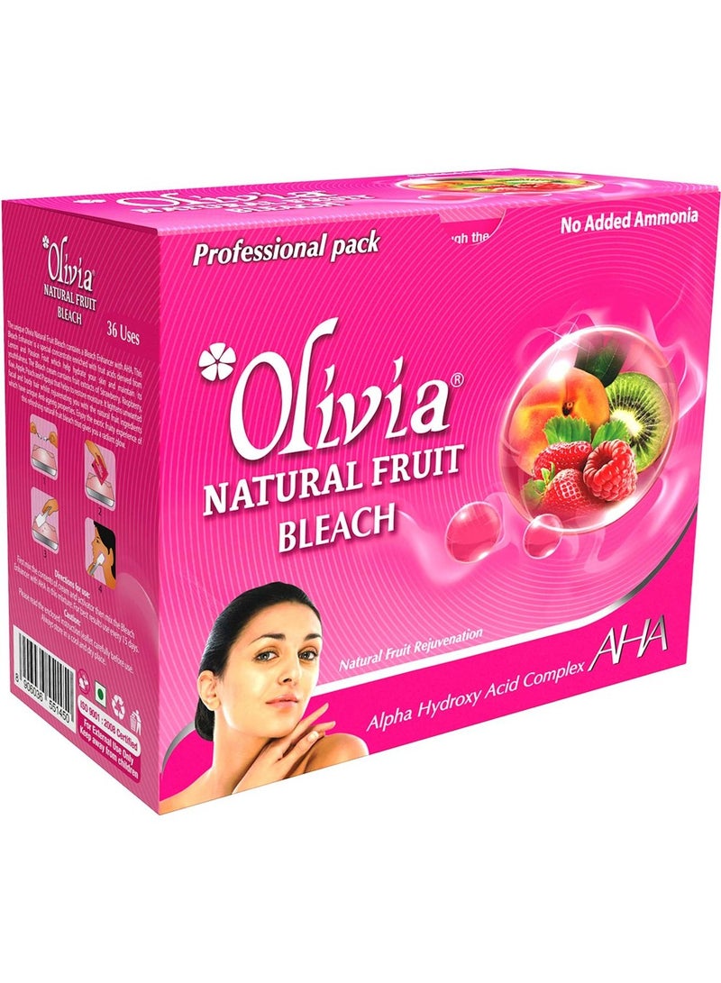 Olivia Pack of 2 Skin Lightening Natural Fruit Bleach 362g - Image 3