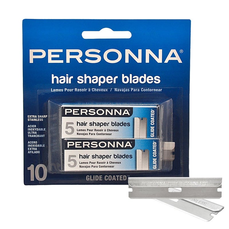 Personna Hair Shaper Blades, 10 Ea, 10count (RZRB-PRSA-BP8820B) - Image 1