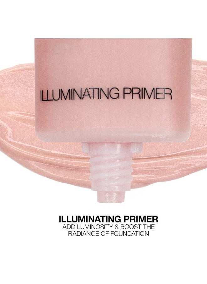 PALLADIO - I'M Glowing Illuminating Primer, Pearly Pink Makeup Primer For Face, Contains Aloe Vera, Grape Seed Oil, Green Tea, Brightens Complexion, Combats Wrinkles, Fine Lines & Pores - Image 1