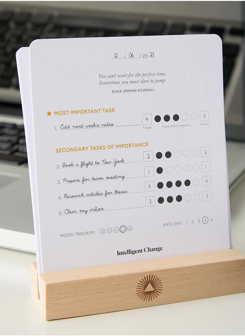Intelligent Change Productvity Planner Cards
