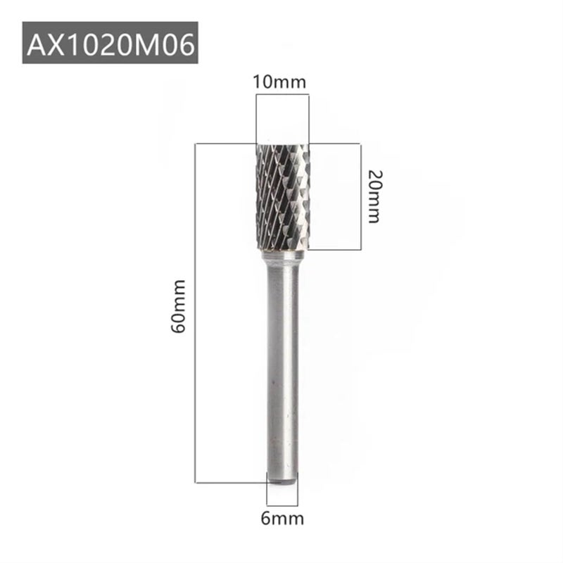 AX1020M06 كربيد التنجستن ملف دوار قاطعة طحن قالب مطحنة قاطعة نحت أداة كشط - Image 3