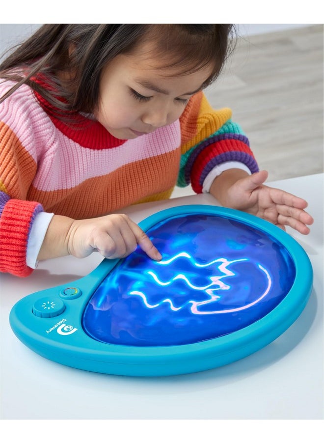 Discovery Kids - Discovery™ Mess-Free Glow Palette - Interactive Light-Up Art Pad With 12 Colors & Musical Play| Painting & Drawing Tablet| Travel Art Activity Kit| Arts & Crafts Toy For Kids Boys Girls Ages 4+ - Image 1
