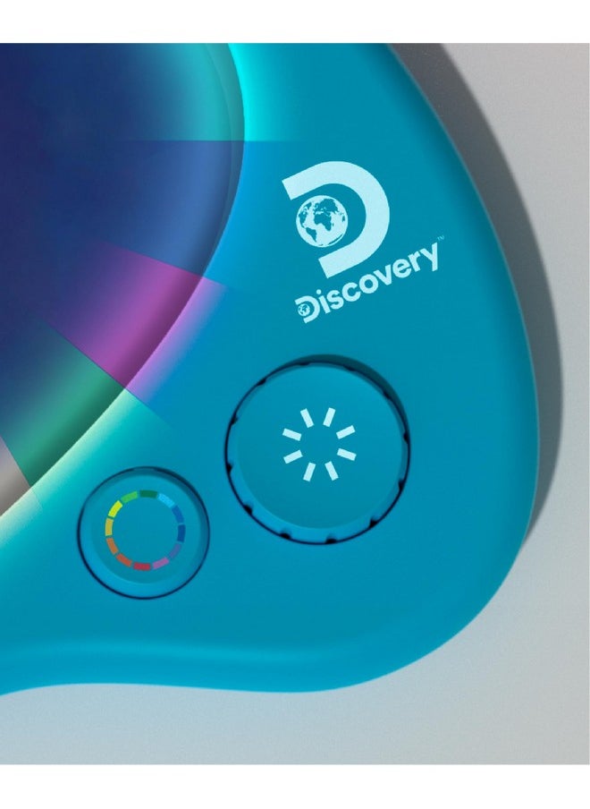 Discovery Kids - Discovery™ Mess-Free Glow Palette - Interactive Light-Up Art Pad With 12 Colors & Musical Play| Painting & Drawing Tablet| Travel Art Activity Kit| Arts & Crafts Toy For Kids Boys Girls Ages 4+ - Image 1