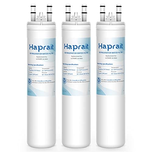 Haprait HP005 Replacement for Frigidaire ULTRAWF, Pure Source Ultra, Kenmore 9999, 469999, 46-9999, A0094E28261 Water and Ice, Height 11 inches, 3 Count - Image 1