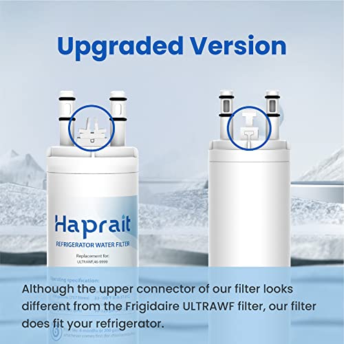Haprait HP005 Replacement for Frigidaire ULTRAWF, Pure Source Ultra, Kenmore 9999, 469999, 46-9999, A0094E28261 Water and Ice, Height 11 inches, 3 Count - Image 4