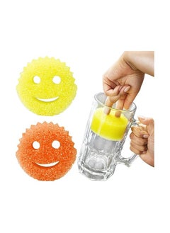 Dynamic Sponge Removes Grease Easily Cleans Deeply And Changes Texture According To Water Temperature. Resists Scratches And Long Lasting, Fits All Materials And Corners.