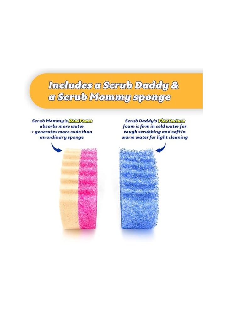 Generic - Dynamic Sponge Removes Grease Easily Cleans Deeply And Changes Texture According To Water Temperature. Resists Scratches And Long Lasting, Fits All Materials And Corners. - Image 1