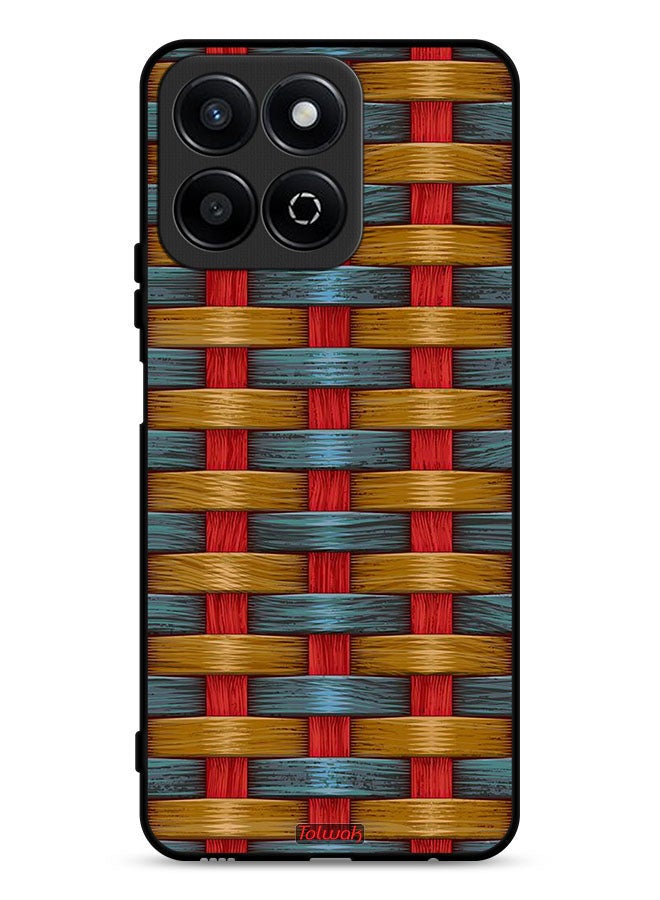 Tolwak Honor X7c 4G Protective Case Cover Strips Art Pattern - Image 1