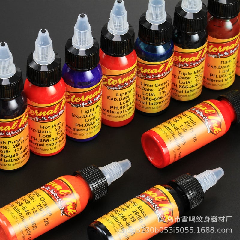 Tattoo Pigment Domestic Itno Tattoo Practice Pigment 25 Color Set 16 Color Set Of Color Ink Set - Image 4