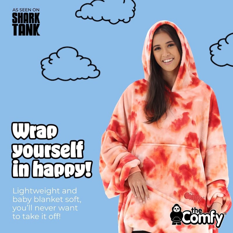 THECOMFY Dream | Oversized Light Microfiber Wearable Blanket, Seen on Shark Tank, One Size Fits All - Image 3