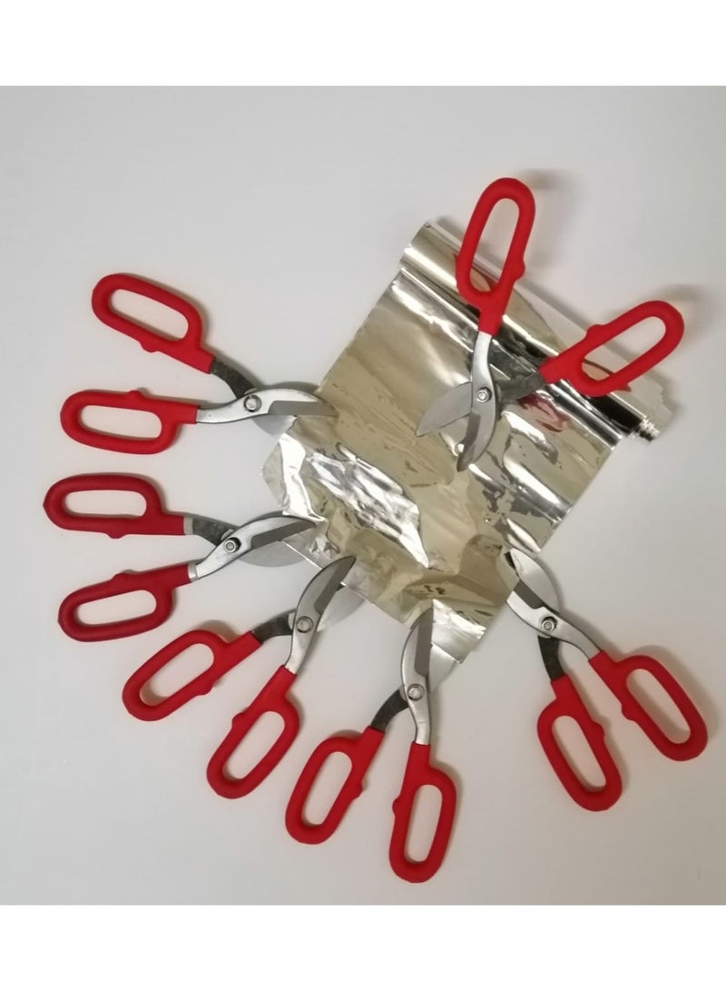 20 cm Scissors, Handcrafted, Strong, Heavy Duty for Cutting Sheet of Metal, Cardboard, Plastic, Fiber, Leather,… - Image 4