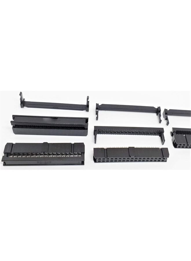 LAMAY 25pcs 2.54mm 0.1" Pitch Dual Row Socket for Standard Flat Ribbon Cable, FC Female Connector (Size : 12P) - Image 1