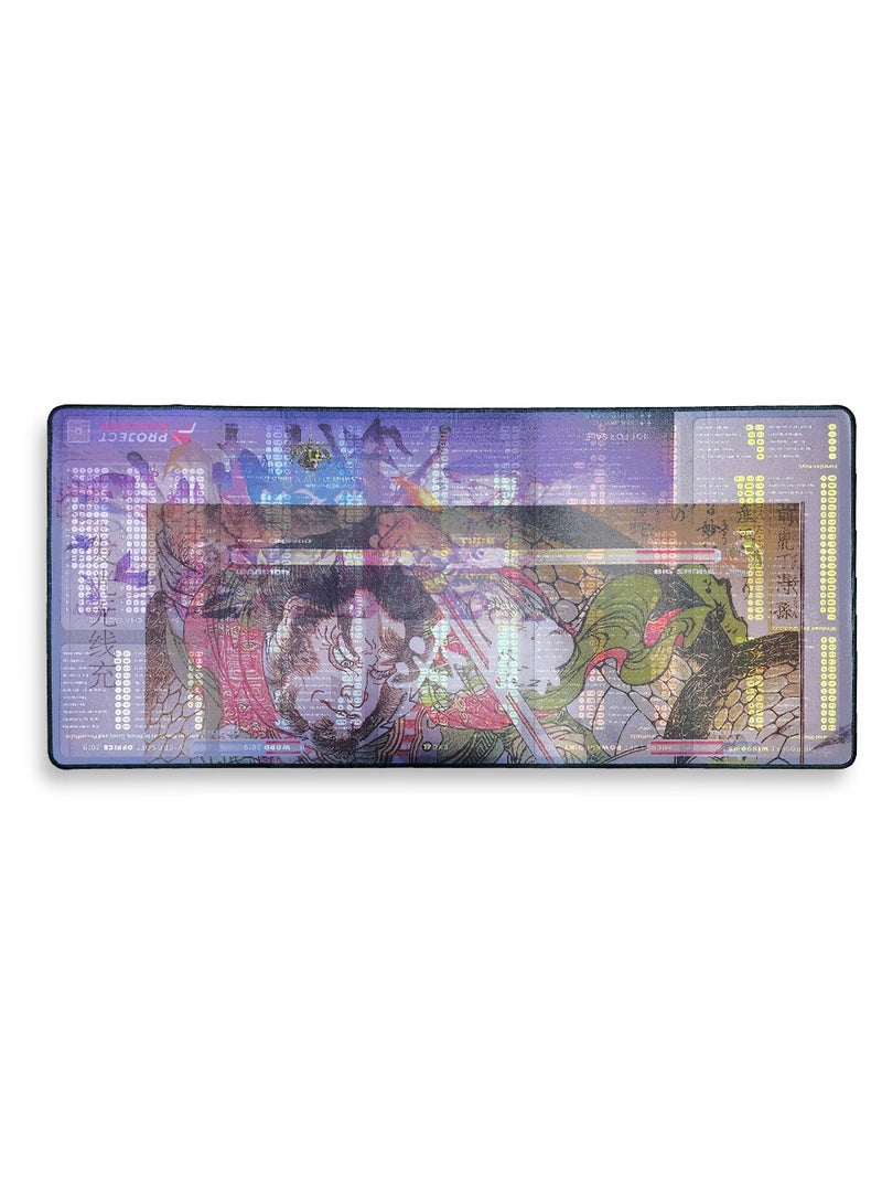 Gaming Mouse Pad – Size 900mm x 400mm x 4mm With Premium Stitched Edges - Image 1
