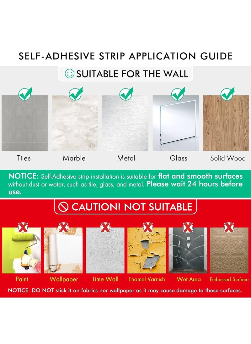 iSTAR iSTAR Self Adhesive Ovel Towel Ring Stainless Steel Napkin Towel Hanger for Washbasin Anti Rust Strong Sticker Towel Holder for Bathroom Napkin Holder,Bathroom Accessories  - Image 4