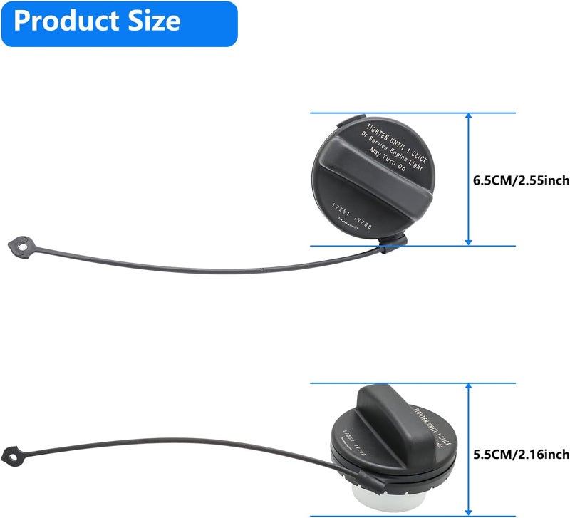 keriolee Gas Cap and Fuel Cap for Nissan and Infiniti Vehicles - Image 4