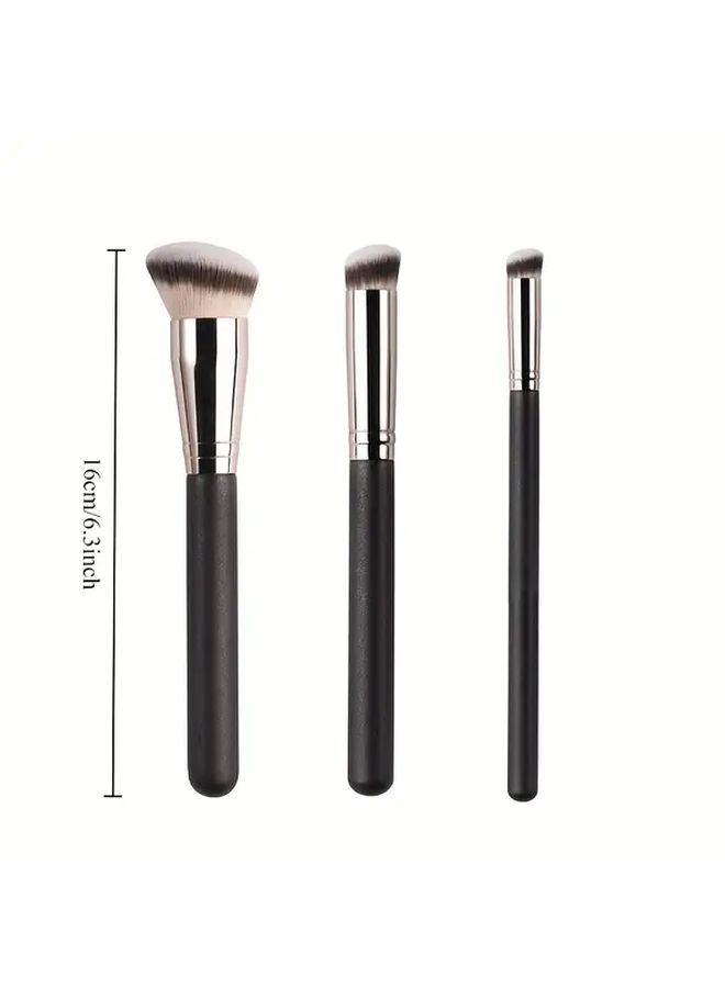 Large Foundation Brush Makeup Brush For Liquid Foundation Powder Eye Shadow Blusher Concealer Face Cover Defects Makeup Tool - Image 4