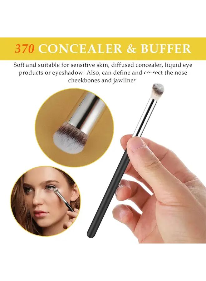 Large Foundation Brush Makeup Brush For Liquid Foundation Powder Eye Shadow Blusher Concealer Face Cover Defects Makeup Tool - Image 3