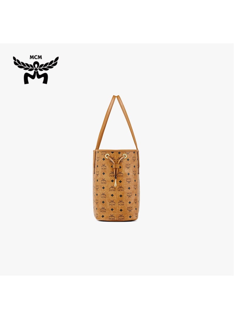 MCM TONI Medium handbag Diagonal tote bag（Brown） - Image 2