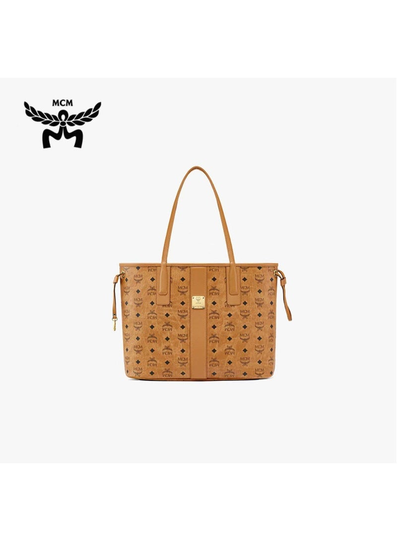 MCM TONI Medium handbag Diagonal tote bag（Brown） - Image 1