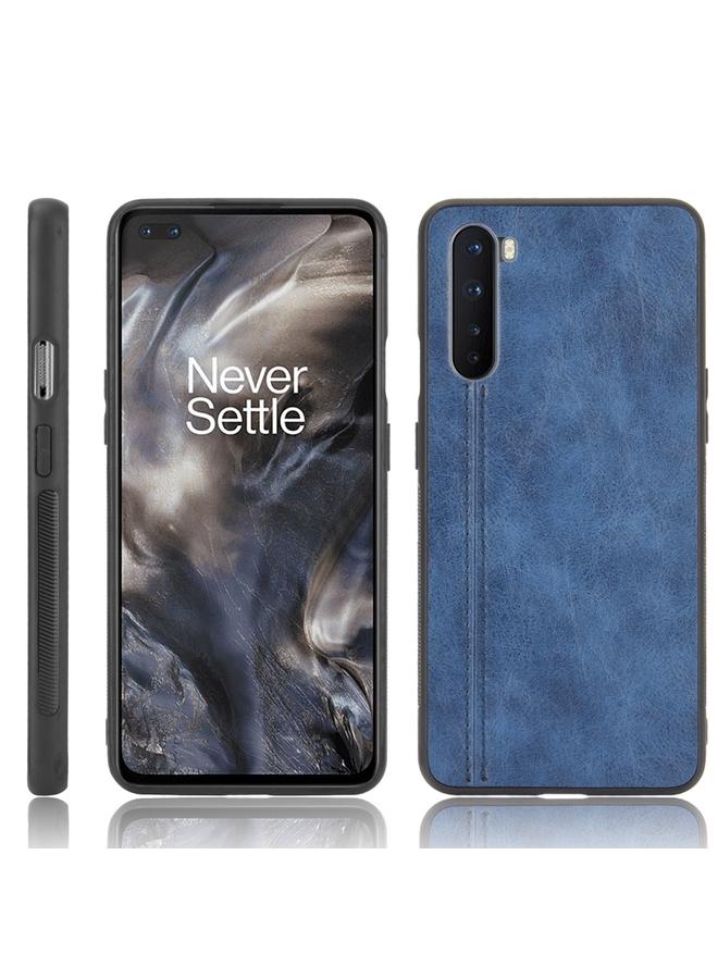 S-TOP Case For OnePlus Nord Shockproof Sewing Cow Pattern Skin PC + PU + TPU Case - Image 1