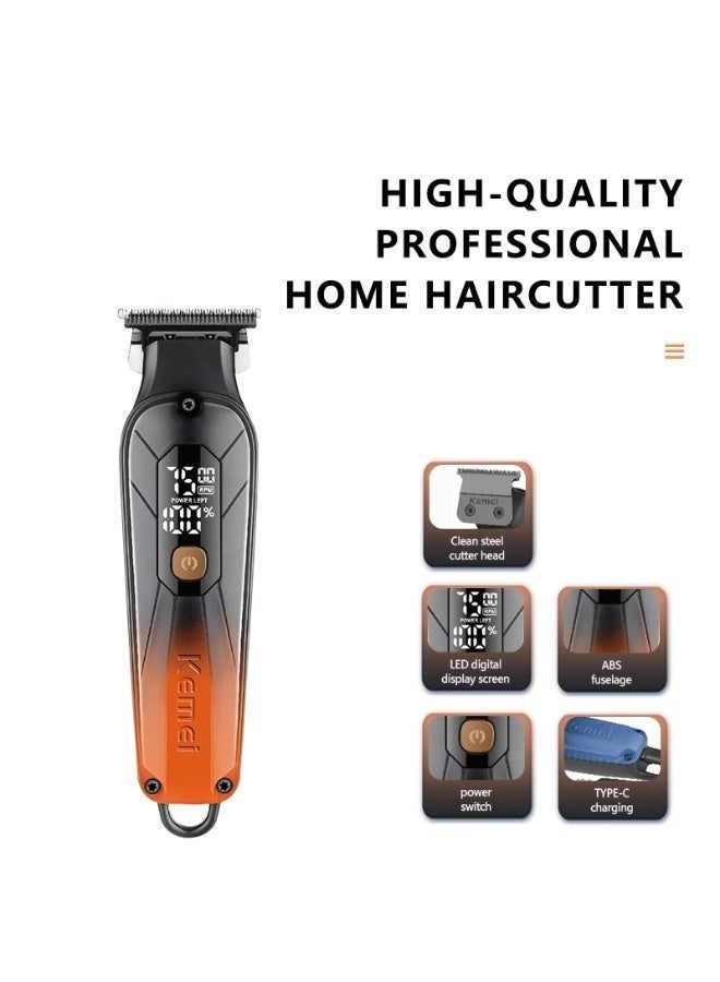 KEMEI KM-1741 Professional Rechargeable Electric Shaver for Men (Blue) blue - Image 4