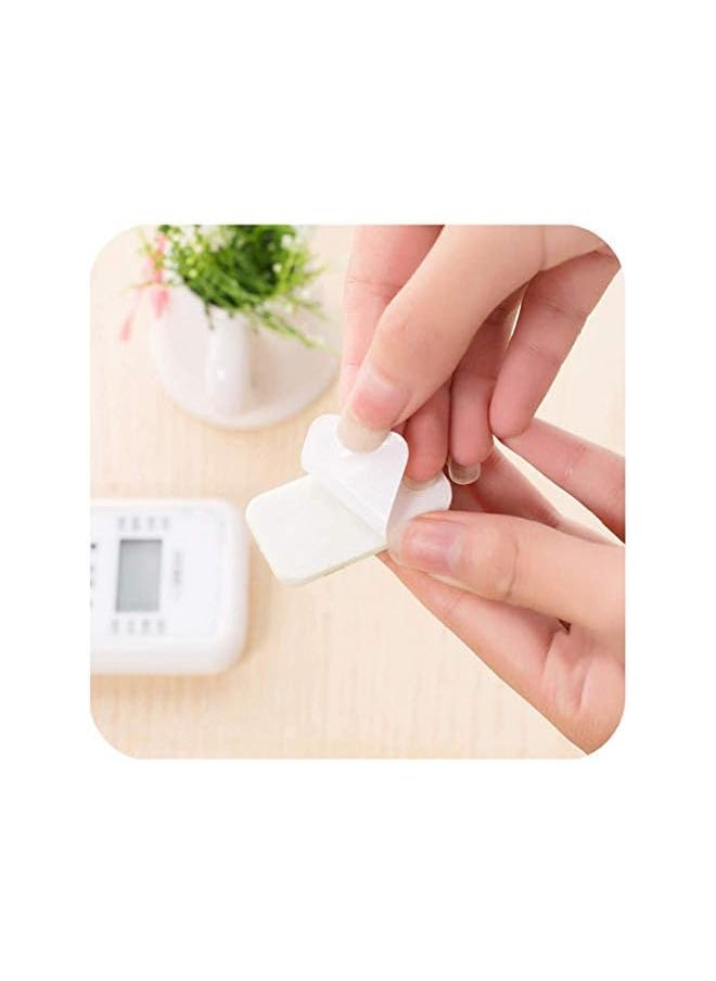 erorex - 12Pcs Wall Hangers Without Nails Punch Free Screw Stickers Picture Hooks For Hanging Wall Picture Hook Sticky Hanger Wall Hanging Coat Hook NonTrace Hook Invisible Hooks Wall Hook - Image 1