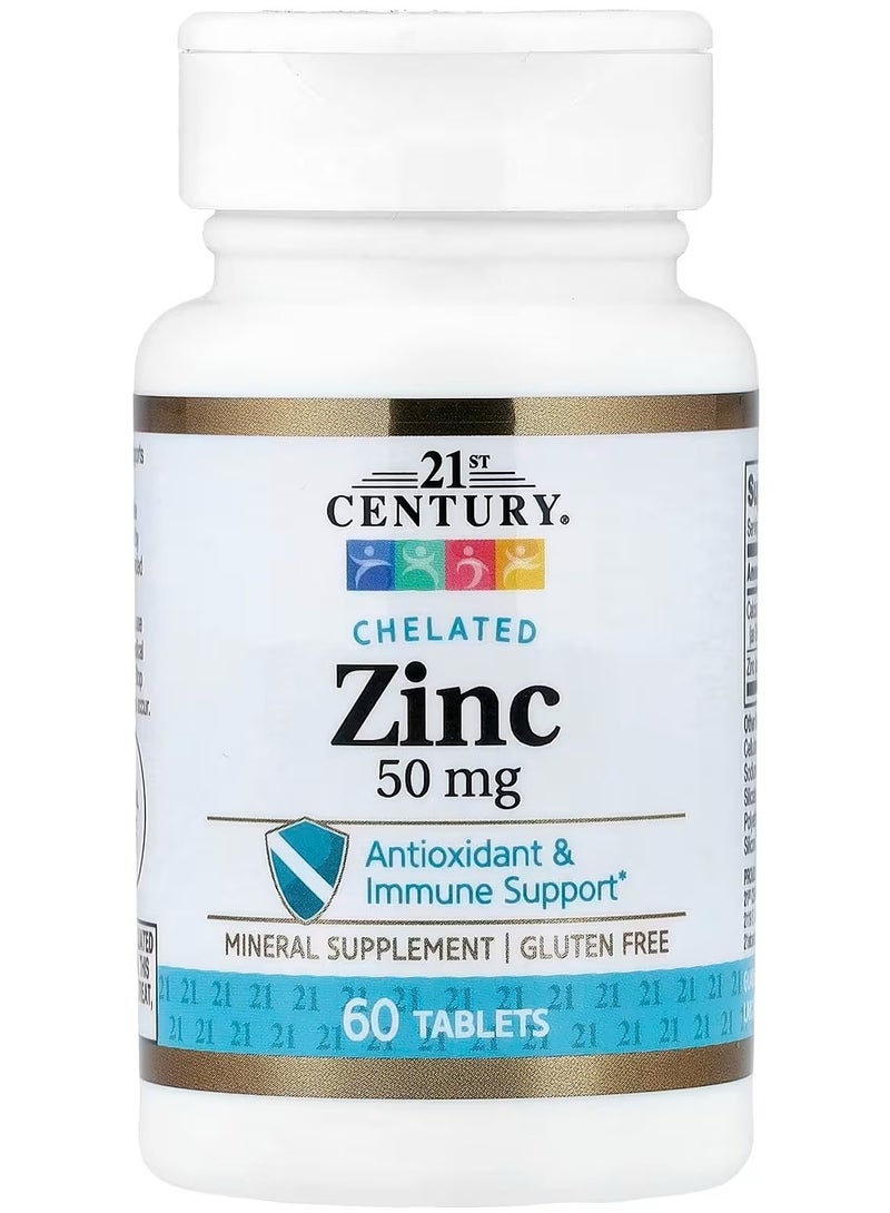 القرن الحادي والعشرون الزنك المخلبي، 50 ملغ، 60 قرصًا - Image 1