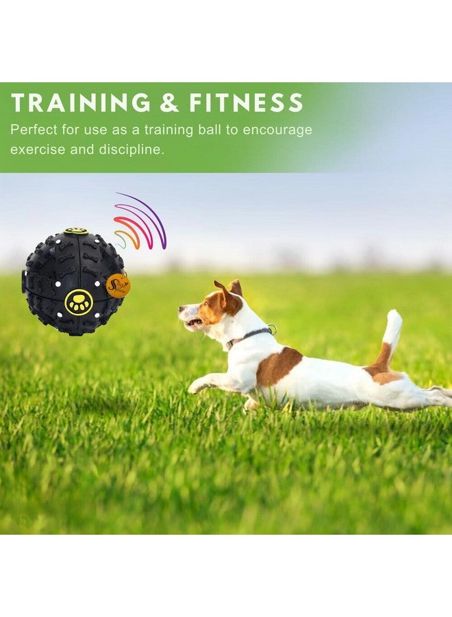 سايج سكوير لعبة كرة موسيقية، لعبة ممتعة واحتفالية للحيوانات الأليفة لساعات من الترفيه، لعبة احتفالية للحيوانات الأليفة، متعة كرة تفاعلية، صوت صرير محفز، لعبة آمنة، ملحق للحيوانات الأليفة. - Image 5