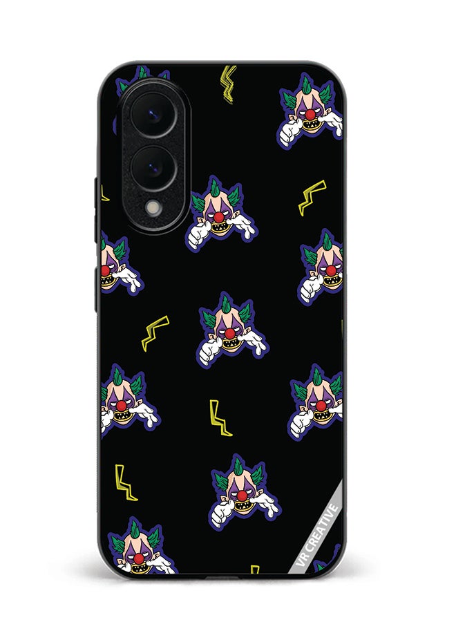 VR CREATIVE Protective Case Cover For Samsung Galaxy S25 Edge Joker Design Multicolour