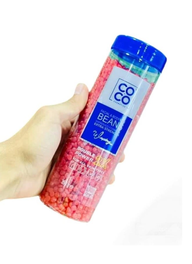 cocowax - Coco Wax Beads Wax For Hair Removal 350 Grams - Image 1