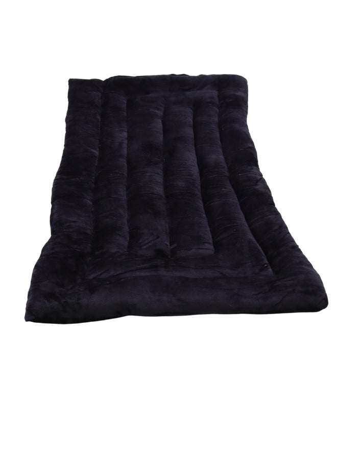 سمارت هوم مرتبة نوم قطنية للمخيمات والاستراحات، ناعمة الملمس كالمخمل، مصنوعة من مواد عالية الجودة، مرتبة قطنية طبيعية لشخص واحد، مقاس 190 × 90 × 6 سم - Image 1