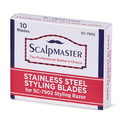 Scalpmaster Replacement Blades for Styling Razor