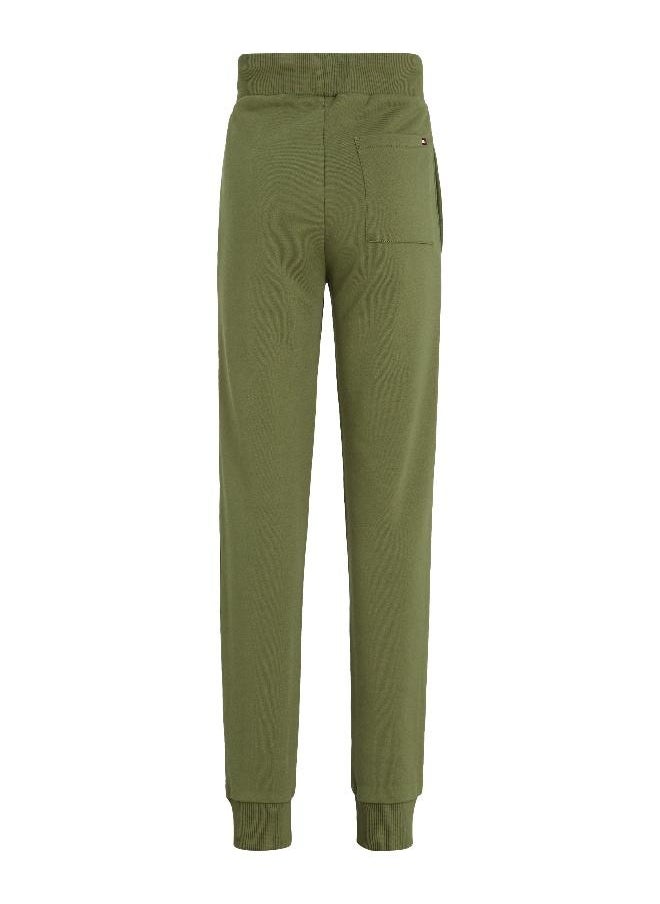 TOMMY HILFIGER - Youth Logo Cuffed Sweatpants - Image 1