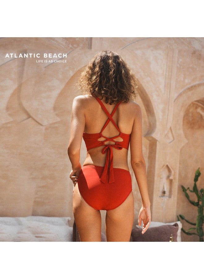 Atlanticbeach  New Popular Beach Vacation Swimsuit Women's Hollow Out Summer One-piece Swimwear Minimalist High-end Swimwear - Image 3