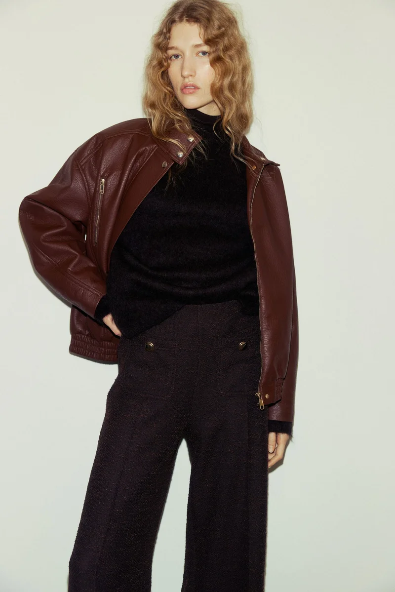 اتش اند ام بنطلون بقصة مستقيمة