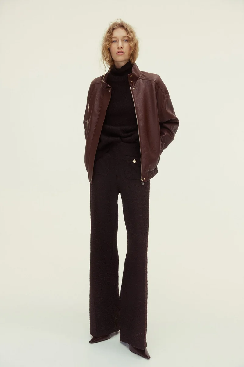 اتش اند ام بنطلون بقصة مستقيمة