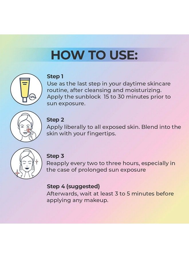 CIEL Sun Defence Water & Sweat Resistant Daily Glow Sunscreen Spf 50 With High Uva & Uvb Protection Pa+++; Cooling Sunblock Cream For Women & Men 50G - Image 5