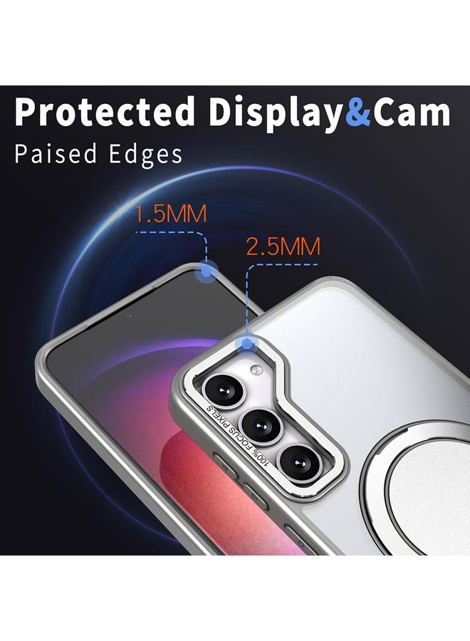 S-TOP Case For Samsung Galaxy S24 5G 360-degree Rotating MagSafe Magnetic Holder Phone Case - Image 5