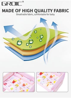 GROIC Kids Travel Tray ,Car Seat Tray or Table as Road Trip Essentials,Lap Tray for Kids Activities,Game Tray Activity Table Foldaway,Car-mounted Baby Safety Seat Dinner Plate,Car Interior  - Image 4