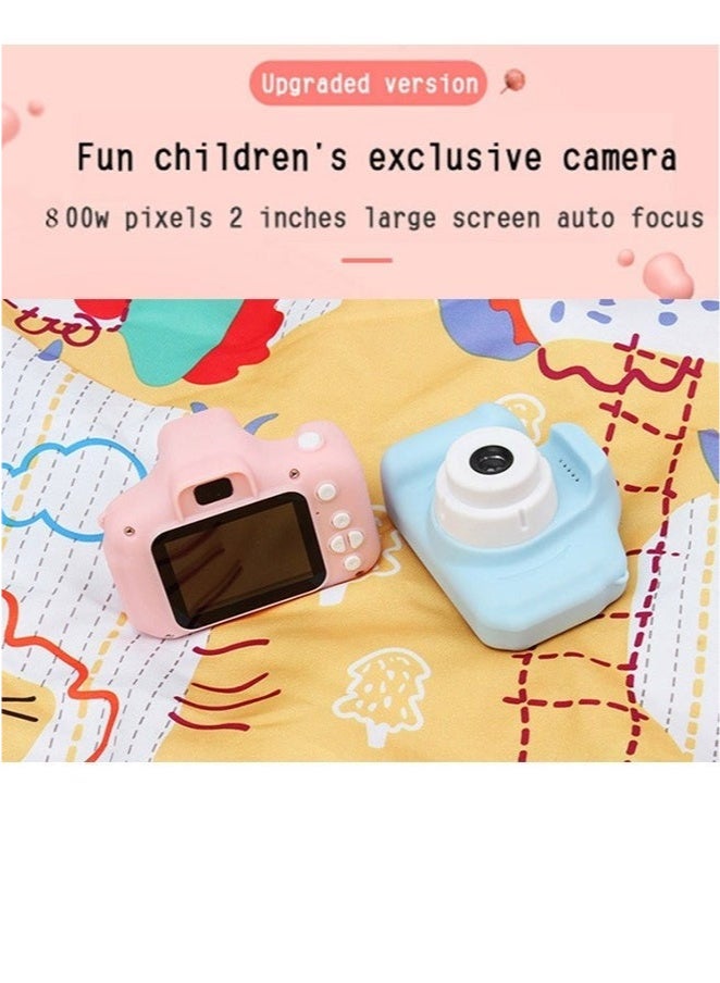 Mini Children LCD 2-Inch HD Digital Camera Video Photo Recorder Kids Toy Gift Pink  - Image 5
