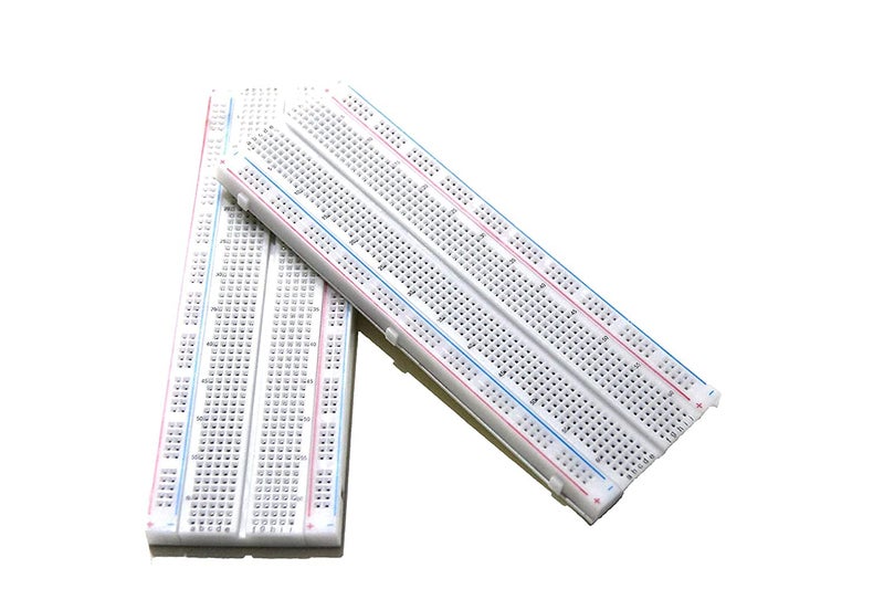 PGSA2Z Breadboard 830 Point Solderless Prototype PCB Board Kit Protoboard MB-102 - Image 2