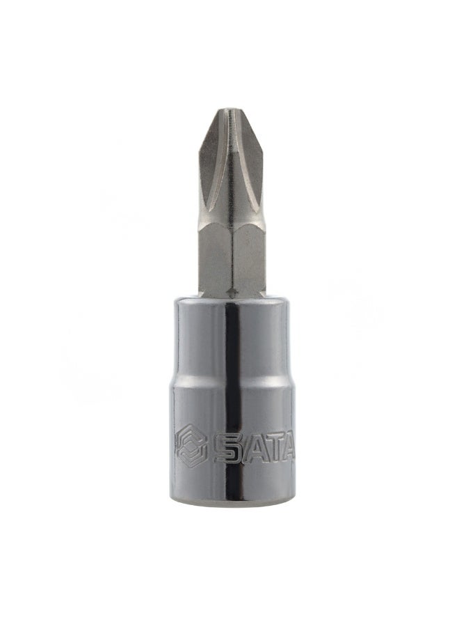 Sata SATA SC21302 1/4" Drive Phillips Bit Socket 1  - Image 1