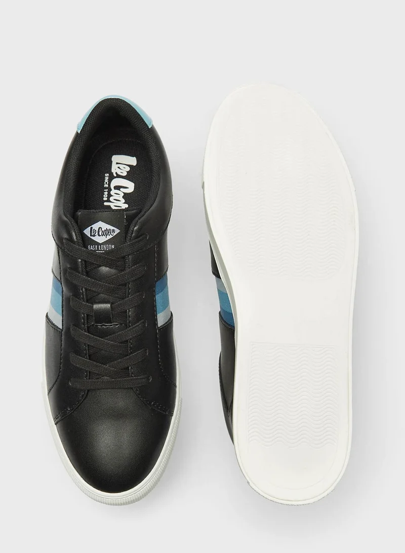 لي كوبر Lace Up Low Top Sneakers
