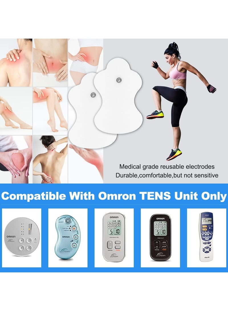 CMGTYYD TENS Unit Replacement Pads, 24Pcs Compatible with Omron, Long Life Pads - Image 4