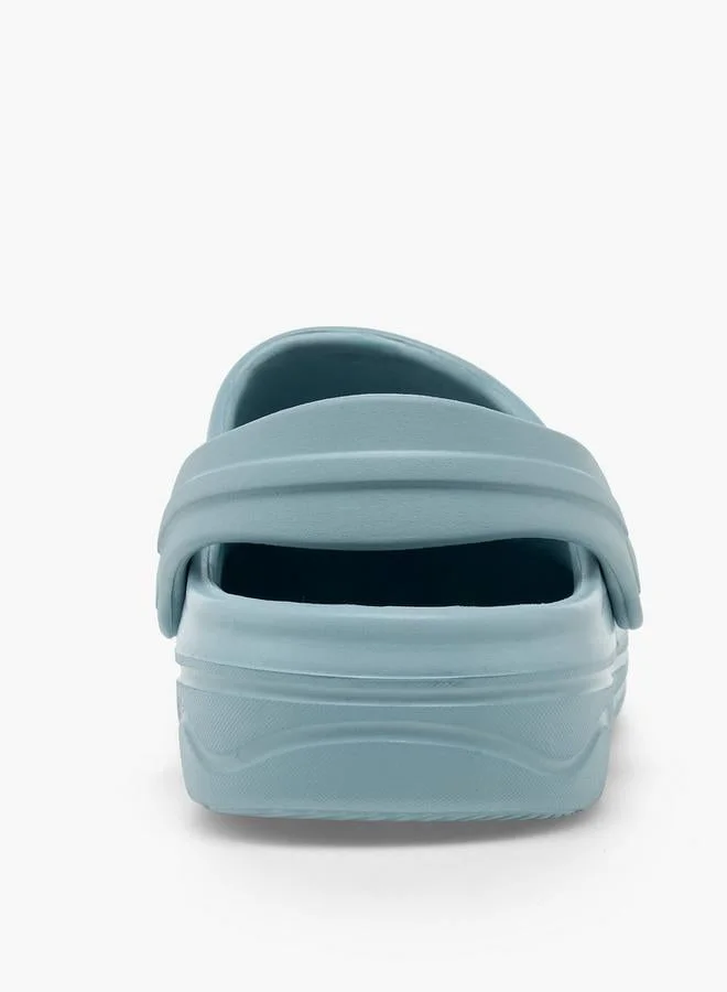Marvel BLUE Boys Backstrap Avengers Accent School Clogs for Men | Best Price UAE