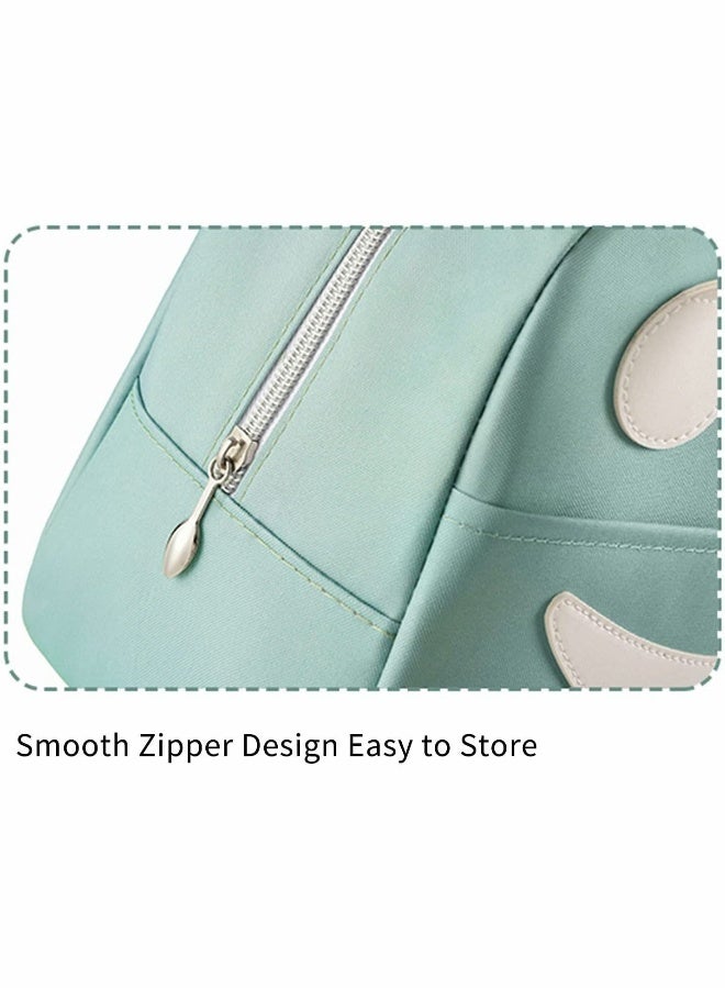 Lunch Bag for Womens and Mens, Reusable Insulated Cooler Lunch Bag (Blue) - Image 3