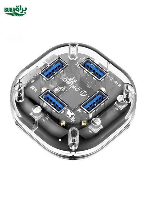 ORICO H4U-U3 4-PORT PRASPARENT HUB