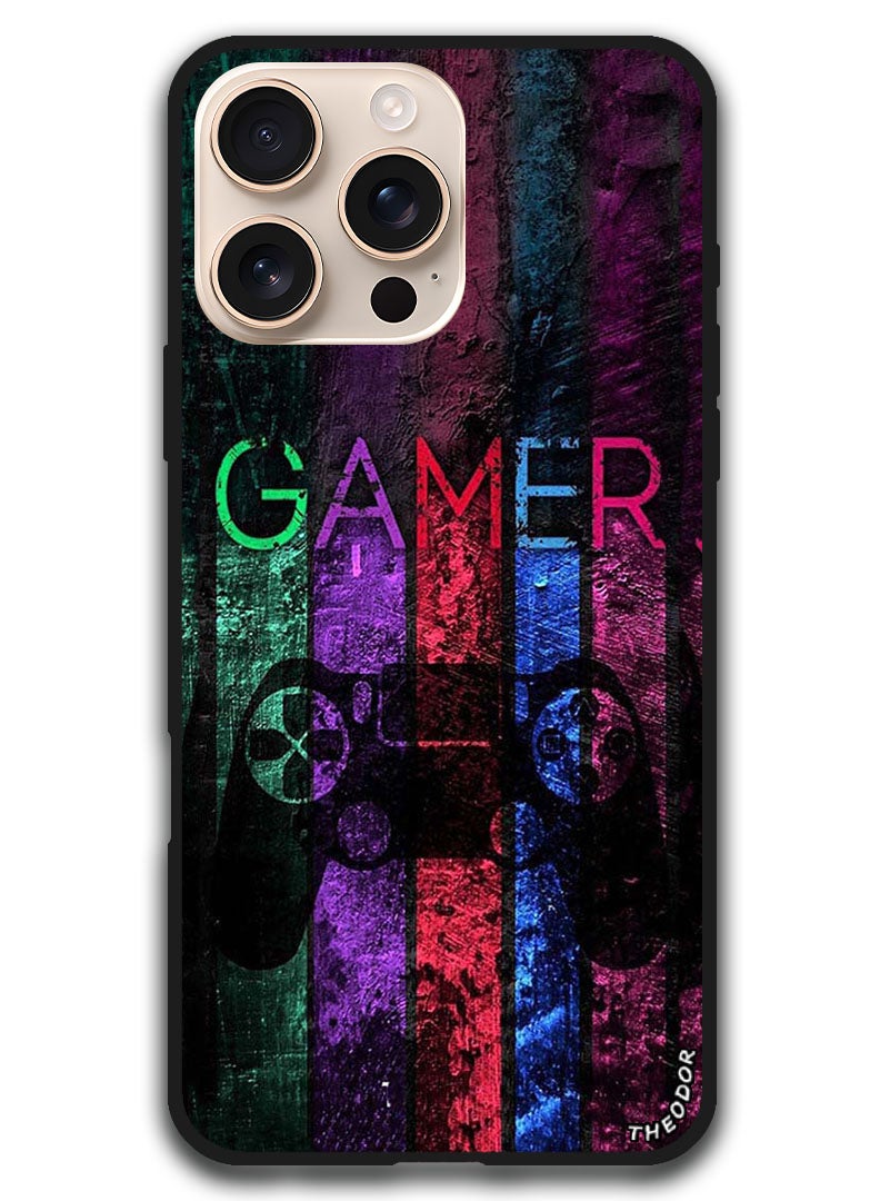 Theodor Protective Case Anti Scratch Shock Proof Bumper Cover For iPhone 16 Pro (6.3)-inch Gamer - Image 1