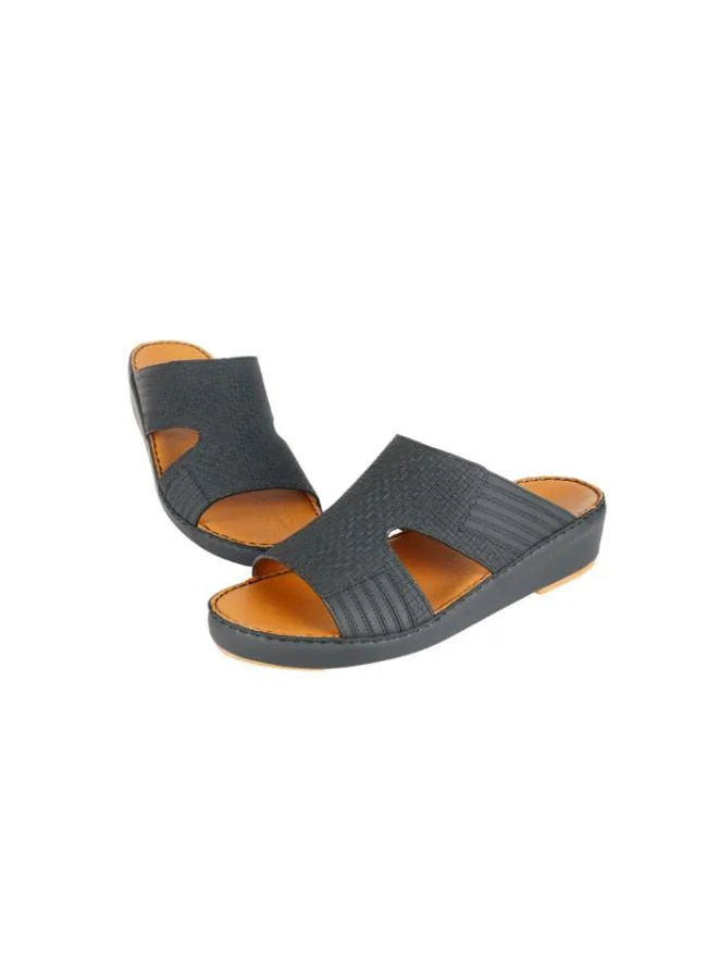 barjeel uno 008-3500 Barjeel Mens Arabic Sandals  SP-104 Black