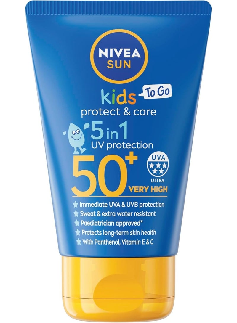 نيفيا كريم مرطب للأطفال بعامل حماية من الشمس 50+، 50 مل